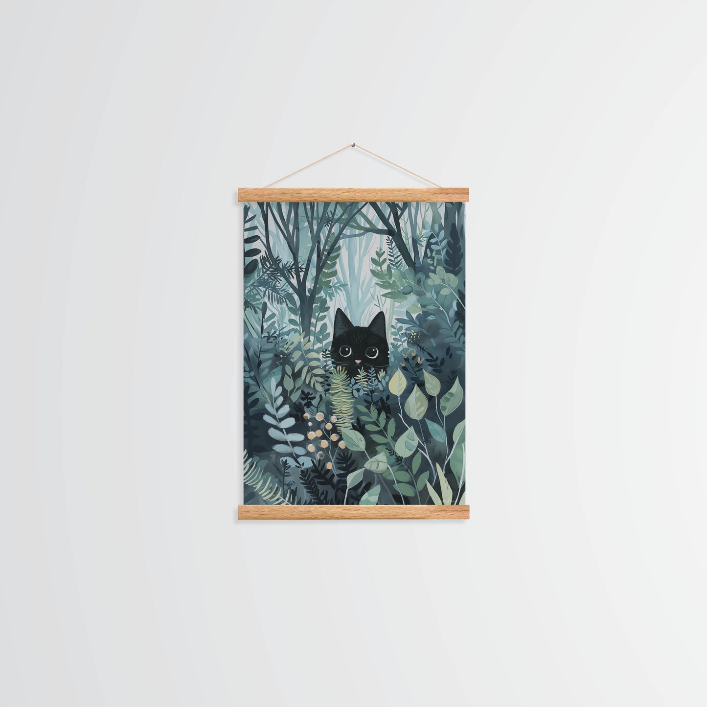 Poster Hanger - FSC Oak - Magnetic (frame alternative)