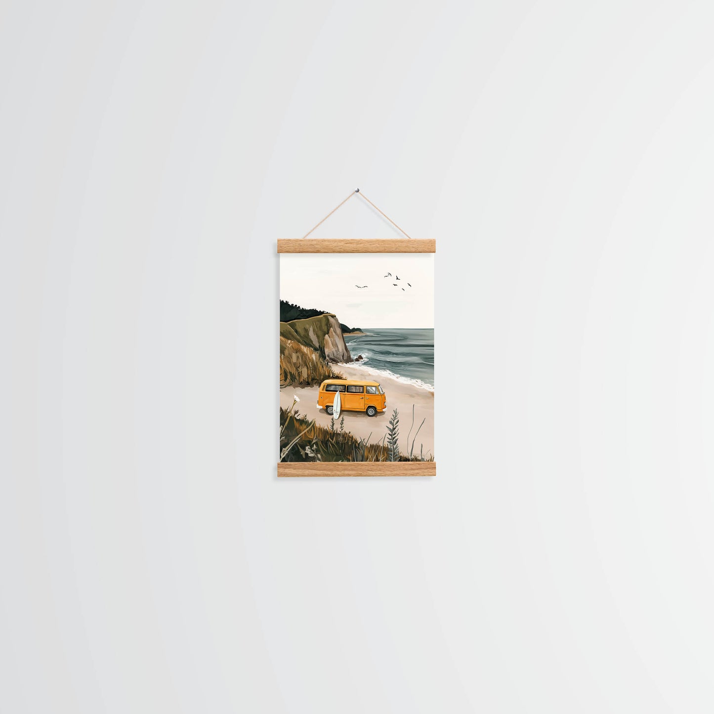 Poster Hanger - FSC Oak - Magnetic (frame alternative)