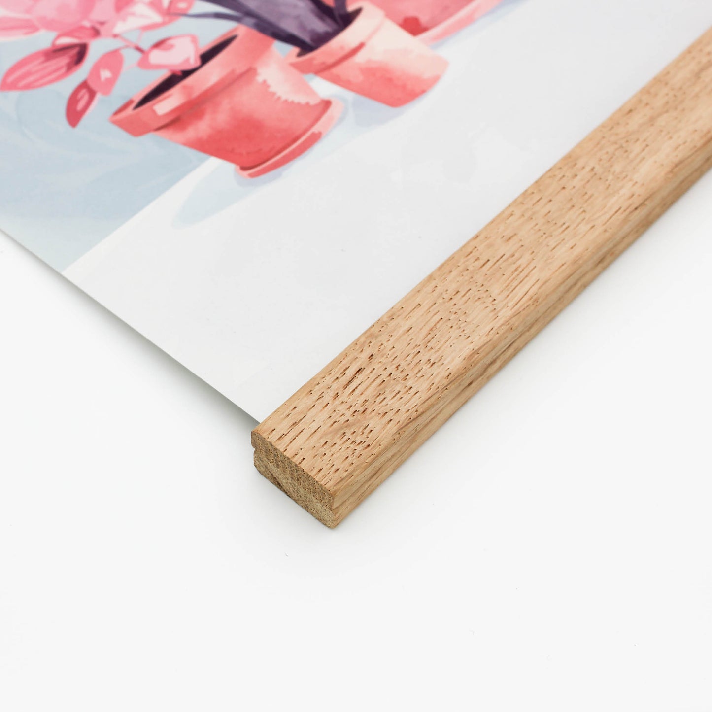 Poster Hanger - FSC Oak - Magnetic (frame alternative)
