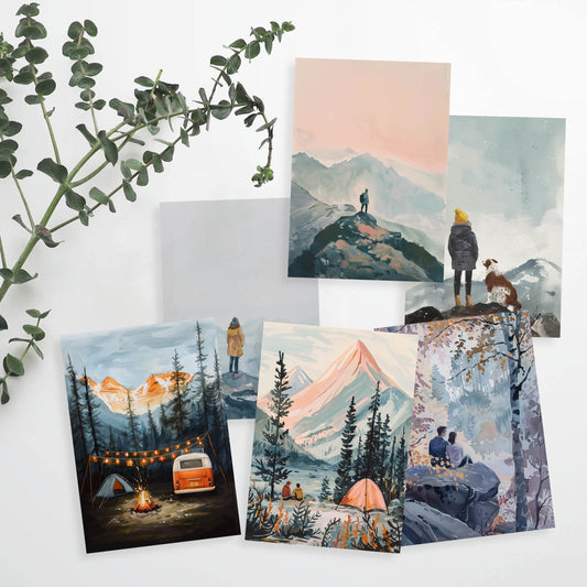 Card Set 1 - The Great Outdoors - 6 cards