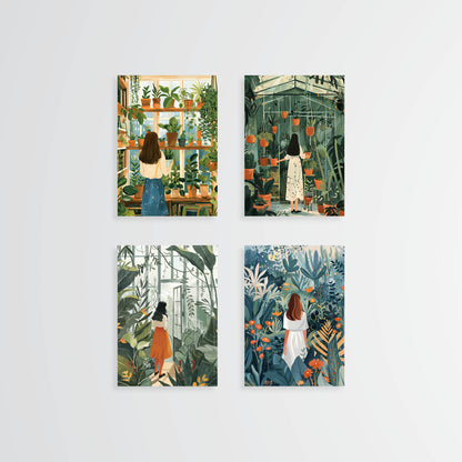 Card Set 2 - Plant Mom - 4 cards