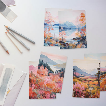 Card Set 4 - Landscapes - 6 cards