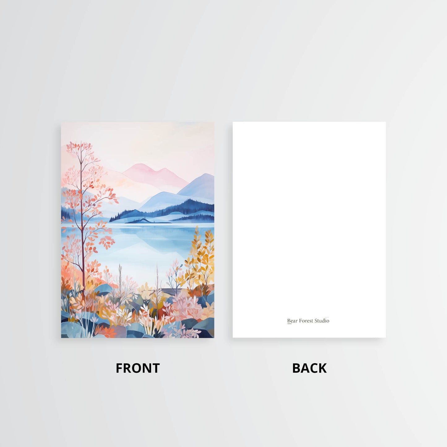 Card Set 4 - Landscapes - 6 cards