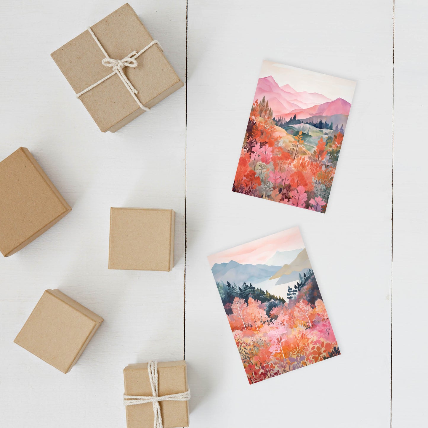 Card Set 4 - Landscapes - 6 cards