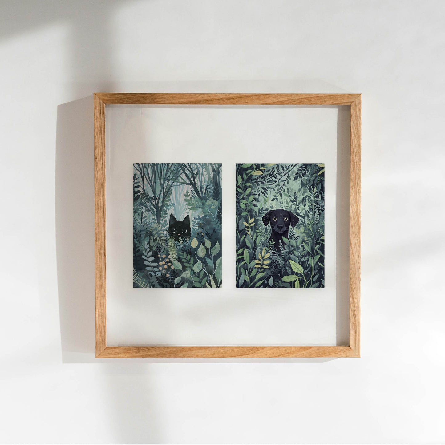 Card Set 5 - Cats & Dogs - 4 cards